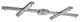 Elk Lighting Illuminare Accessories 6 Light H-Pan In Satin Nickel