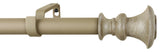 1" Diameter Tavo Curtain Rod, 28"-48", Cottage