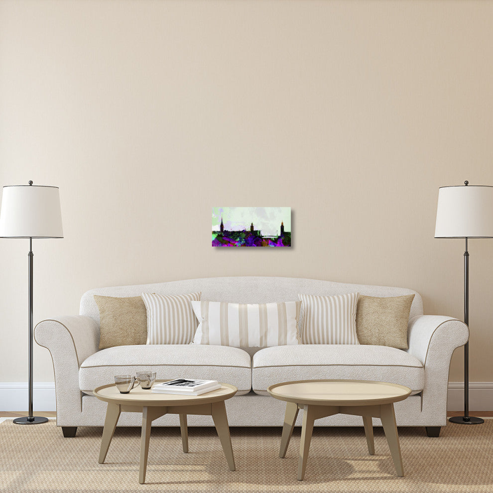 "Stockholm City Skyline" Fine Art Print