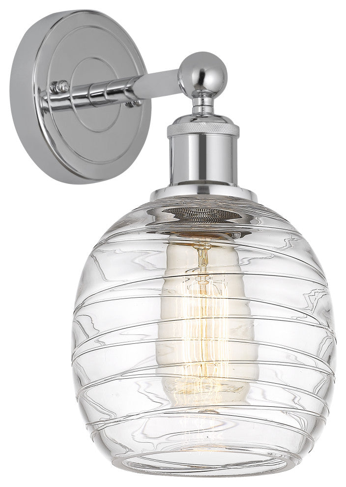 Innovations 616-1W-PC-G1013 Belfast 1 Light 6" Sconce, Polished Chrome