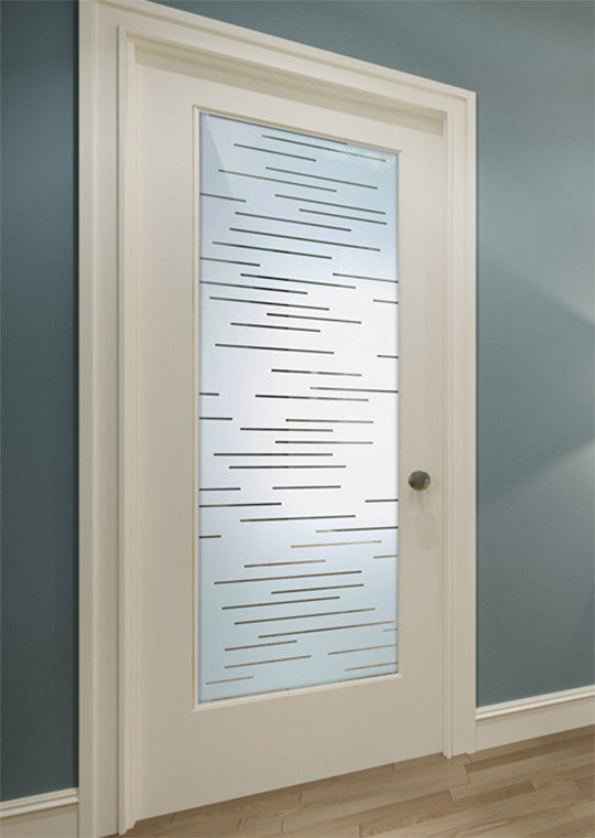 Interior Prehung Door or Interior Slab Door - Finer Lines - Primed - 24" x...