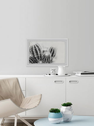 "Cactus Spines" Framed Painting Print, 36"x24"