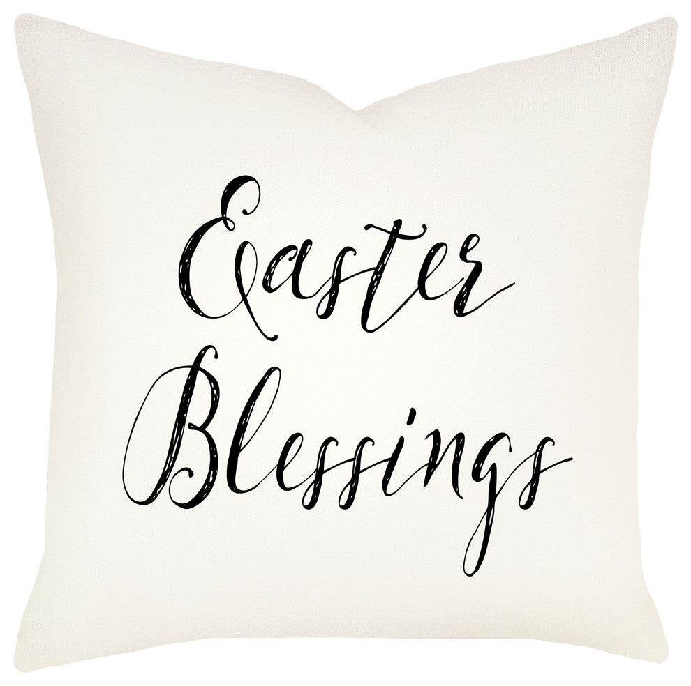 Easter Blessings Cotton Pillow