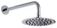 Aquamoon Round Ultra Thin 12" Shower Head, Chrome