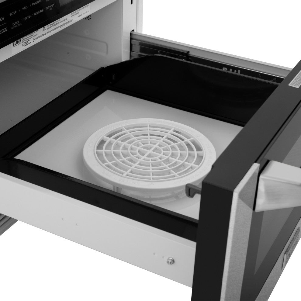 24" Built-in Microwave Drawer in Fingerprint Resistant  Stainless Steel