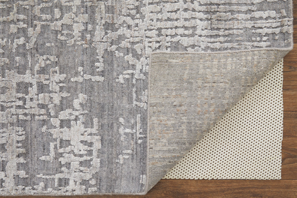 Kinton Modern Abstract, Gray, 2'x3' Area Rug