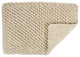 Solid Taupe Microfiber Bath Mat, 17"x24"