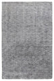 HAND KNOTTED LOOM SILK ECO-FRIENDLY RUGS-8'x11',Rectangle,White Charcoal,Solid