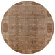 Ahgly Company Indoor Round Mid-Century Modern Area Rugs, 4' Round
