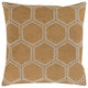 Surya Metallic Stamped MS-007 18" x 18" Pillow Kit
