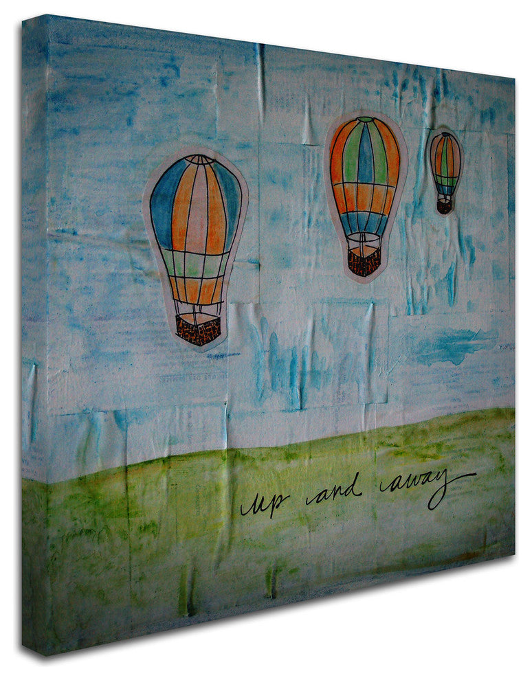 ''Up and Away'' Canvas Art by Nicole Dietz