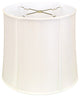 Royal Designs Drum Lamp Shade, White, 9x10x10, Single