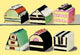Choice Dessert Slices #2- Fine Art Giclee Print 24" x 36"