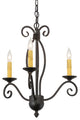 18W Sienna 3 LT Chandelier
