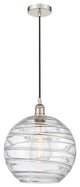 Innovations 616-1P-PN-G1213-12-LED 1-Light Mini Pendant, Polished Nickel