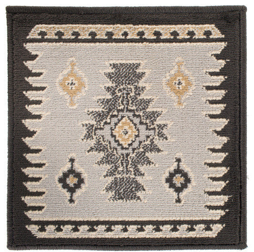 Surya Paramount PAR-1046 6'7"x9'6" Rug, Medium Gray/Khaki/Beige