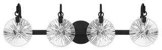 Addison 4-Light Bathroom Vanity Light, Matte Black