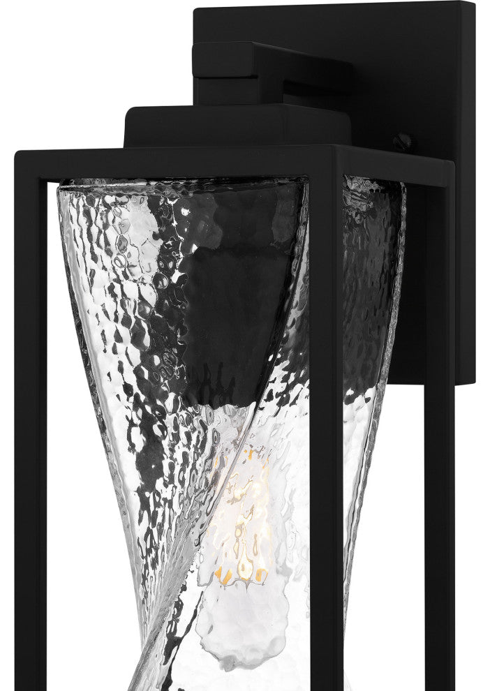 Quoizel ZAR8405 Zarah 15" Tall Outdoor Wall Sconce - Matte Black