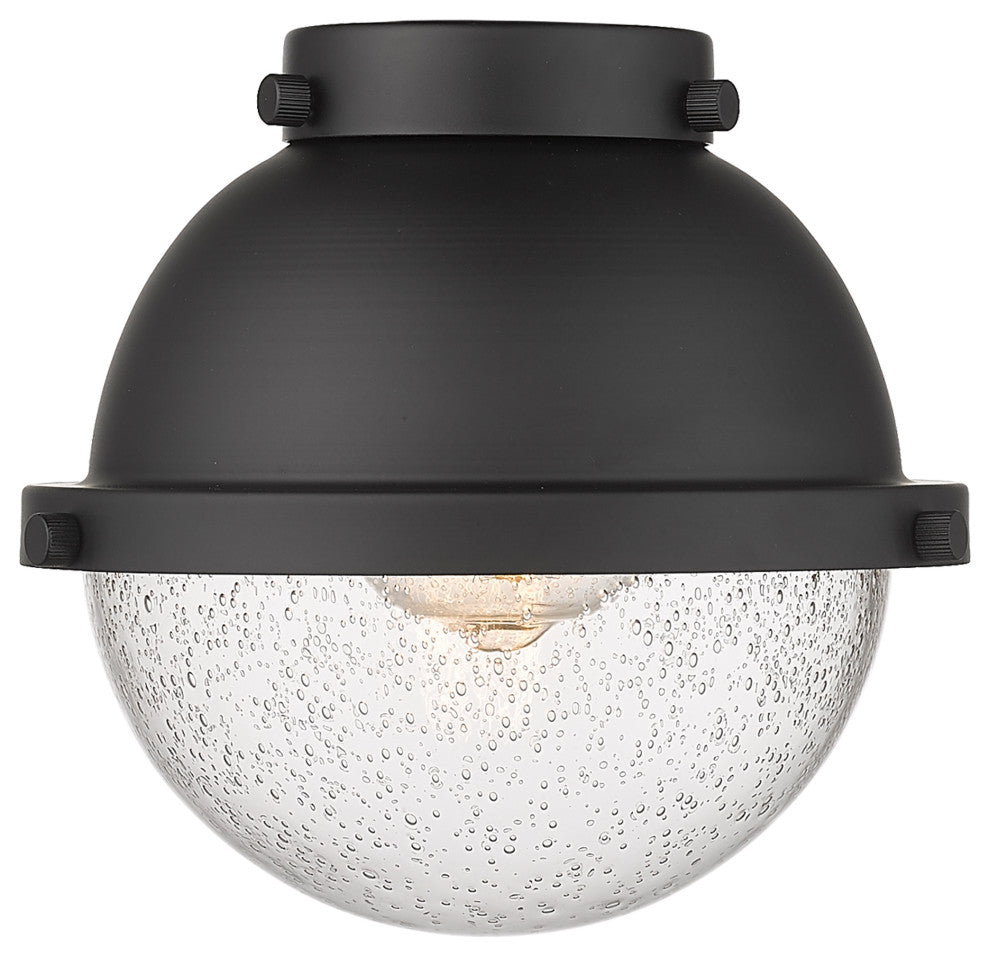 Innovations HFS-64-BK Hampden 6" Seedy Glass