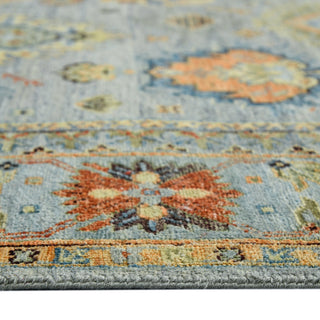 Milano Effy Area Rug, Gray, 9' x 12', Bordered
