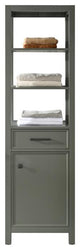 WLF2121 Linen Cabinet, Pewter Green