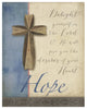 "Words for Worship Hope" Digital Paper Print by Elyse DeNeige, 18"x22"