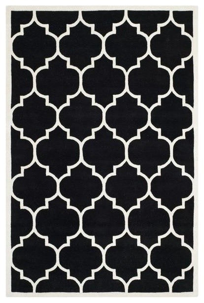 Safavieh Chatham CHT733K 7' Square Black Rug