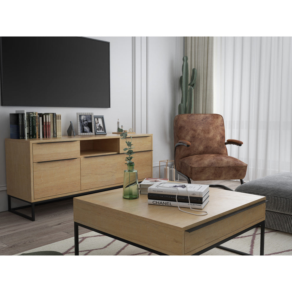Scandinavian Nevada Coffee Table - Brown