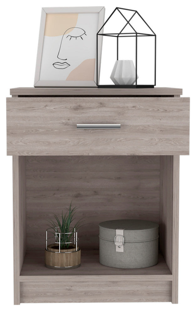 Pictor Nightstand, Light Grey
