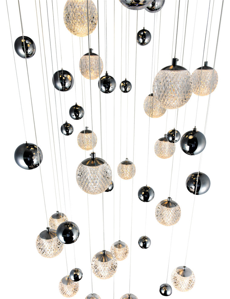 CWI Lighting 1679P24-13-601 Siena 13 Light Chrome Chandelier