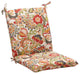 Zoe Multicolor Squared Corners Chair Cushion