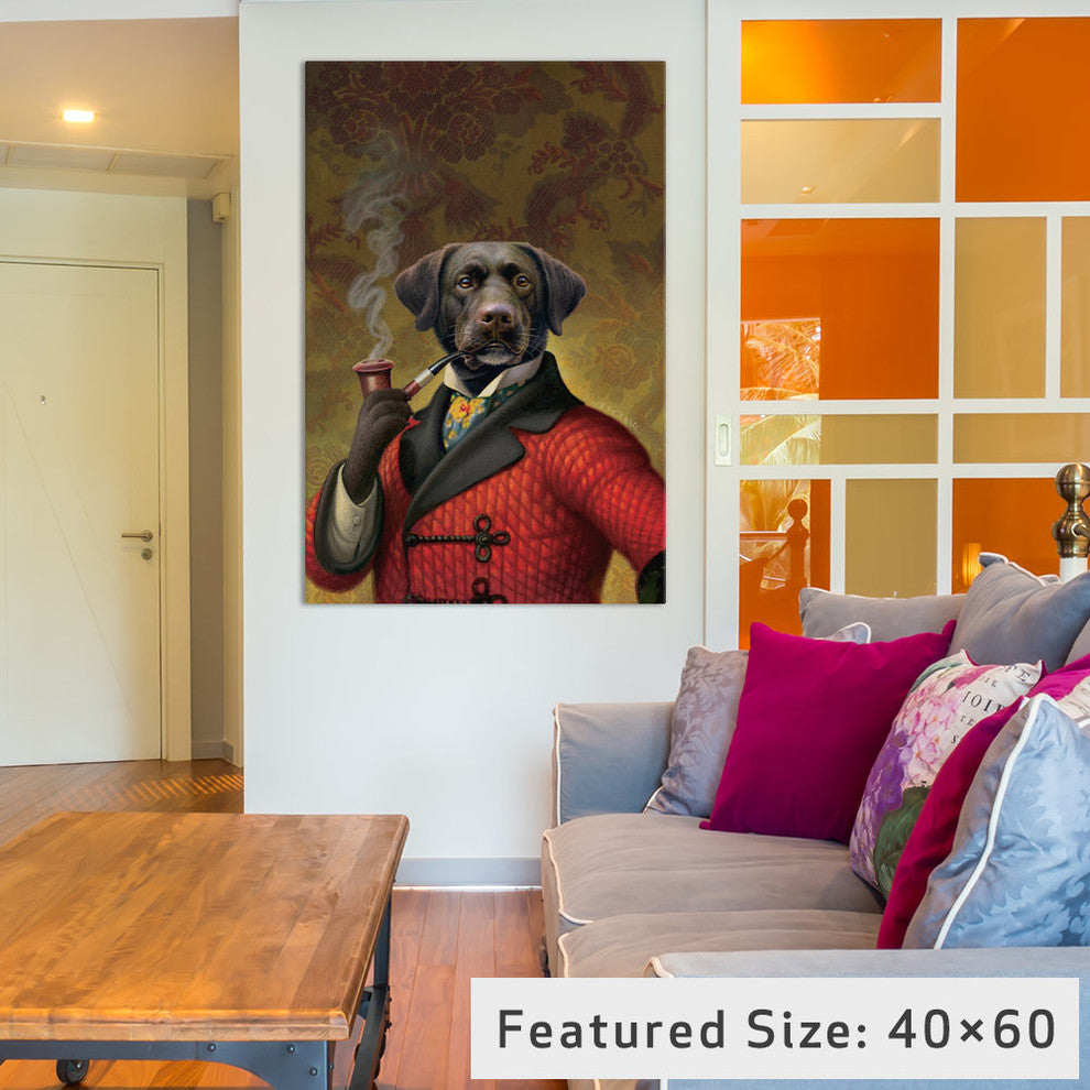 The Red Beret (Dog) by Dan Craig