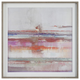 Torrent Abstract Art Framed Print