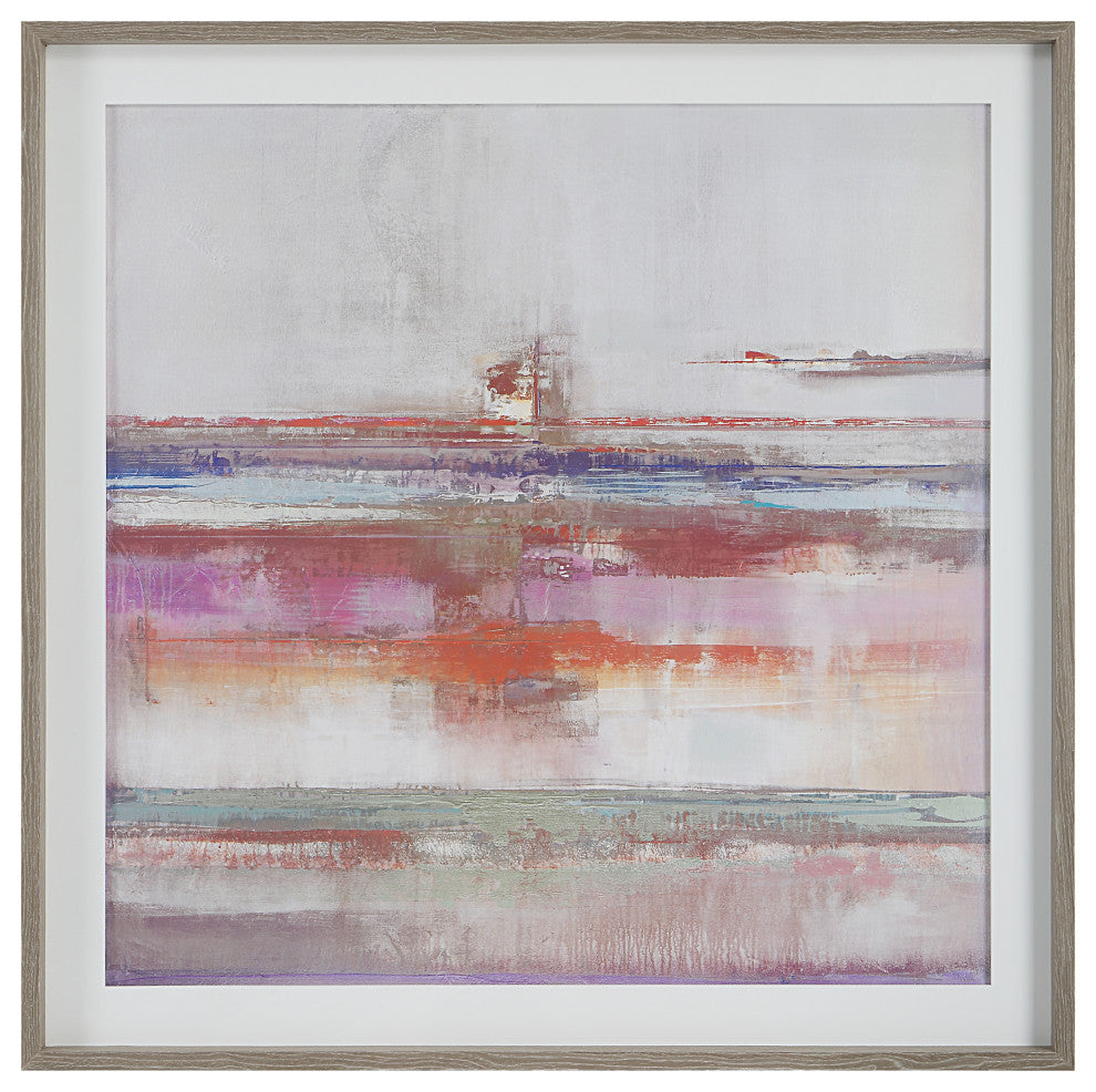 Torrent Abstract Art Framed Print