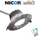 CLR-Select 6-inch Nickel Commercial Canless LED Downlight Kit