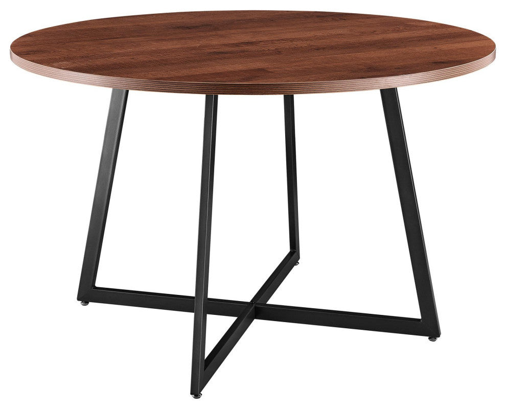 Courtdale 48" Round Table, Gliese Brown