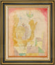 Paul Klee Enlightenment of Two Sectie - 16" x 20" Framed Premium Canvas Print