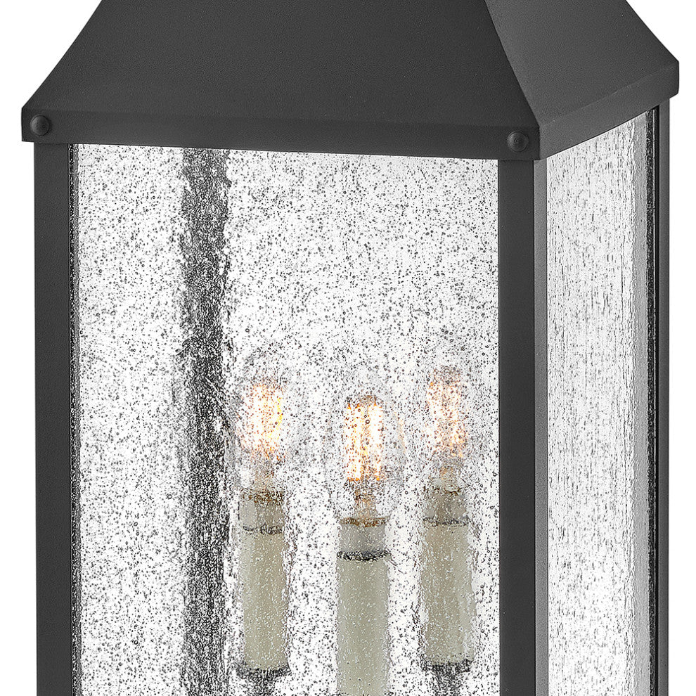 Hinkley Beacon Hill Large Pier Mount Lantern, Museum Black