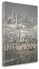 "Life Is A Journey - Photo" By Tara Moss, Giclee Print on Gallery Wrap Canvas