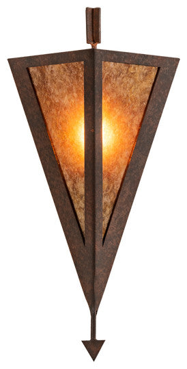 8 Wide Desert Arrow Wall Sconce