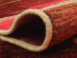 High-Low Chobi Sakypjam Pink Rug, 6'10x8'2