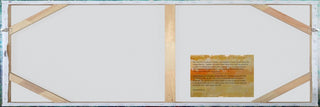 "Harmonic II" Painting Print on Wrapped Canvas, 30"x10"