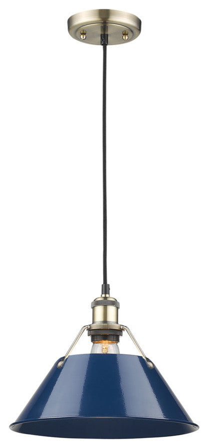 Golden Orwell 1 Light Pendant