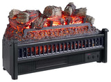 Comfort Glow Electric Fireplace Log Insert Heater w/ Remote
