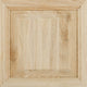 Eagle Furniture Oak Ridge, Raised Panel Door 39" Wide TV Console, Unfinished