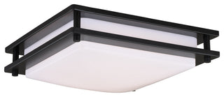 Vaxcel, Horizon LED Flush Mount Ceiling Light, Oil Burnished Bronze, 12 Inch