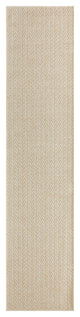 Nourison Tulum 2'2" x 10' Cream Outdoor Rug
