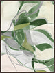 Into the Green II, 41.25"x54.25", Espresso Natural Wood Gallery Floater