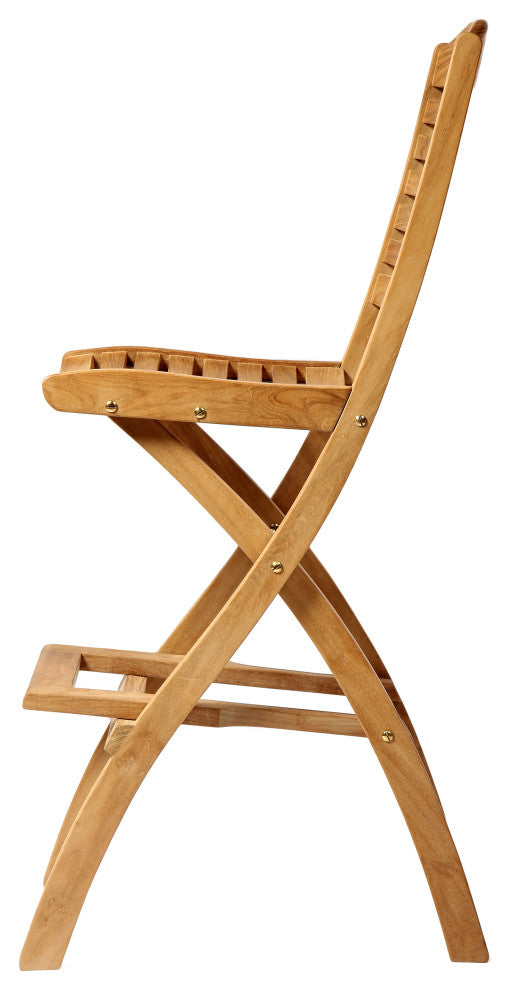 Teak Folding Bar Chair Manhattan