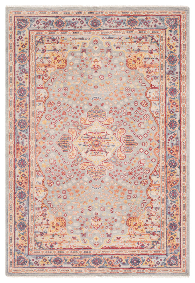 Surya Cappadocia CPP-5023 Traditional Area Rug, Sage, 2' x 3' Rectangle